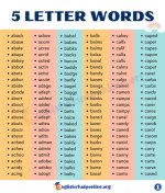 5 Letter Words Starting with Meal |