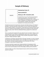 An Obituary of Achievements and Impact