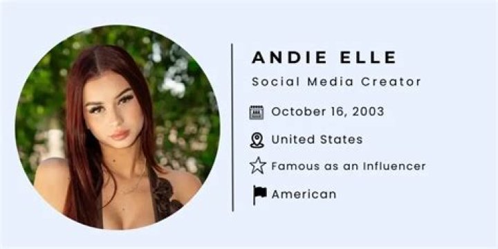 Andie Elle: Bio, Age, Net Worth & Social Media Info | Latest News