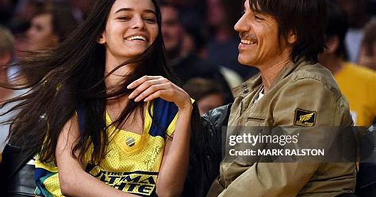 Anthony Kiedis and Wanessa: a Rock and Roll Romance