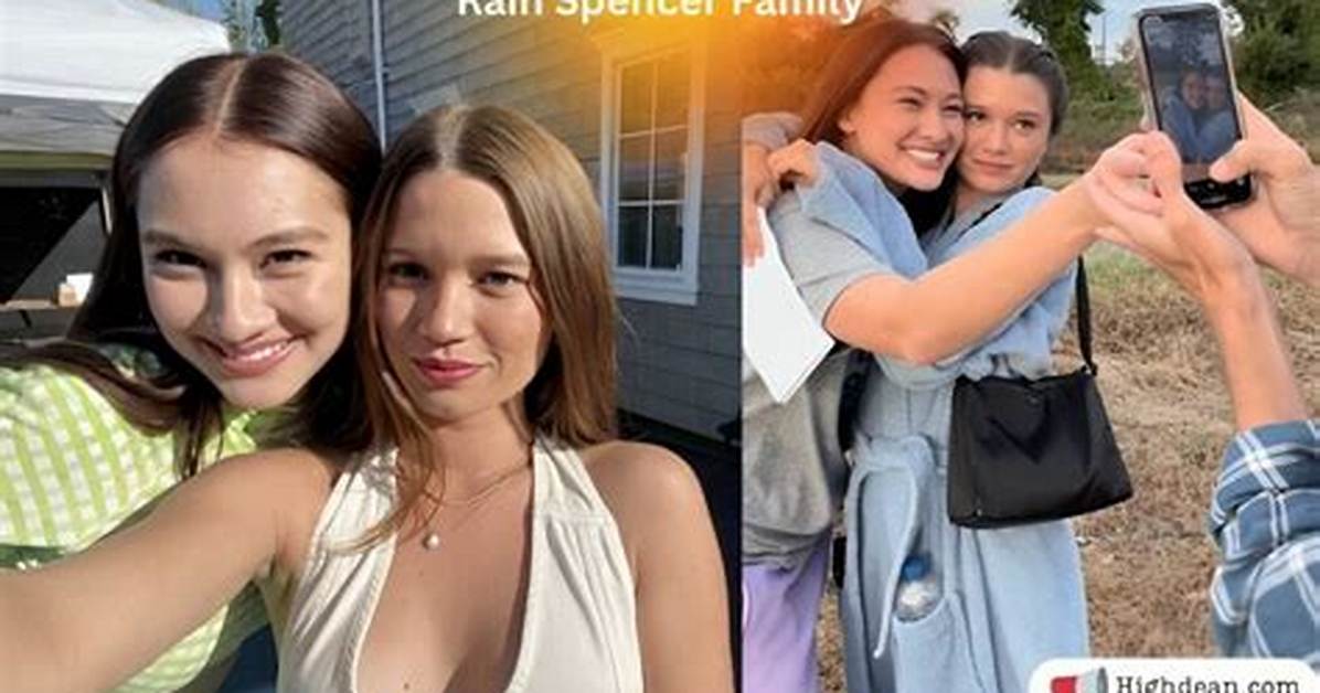 Are Will Spencer and Rain Spencer Related? Unraveling the Sibling Mystery