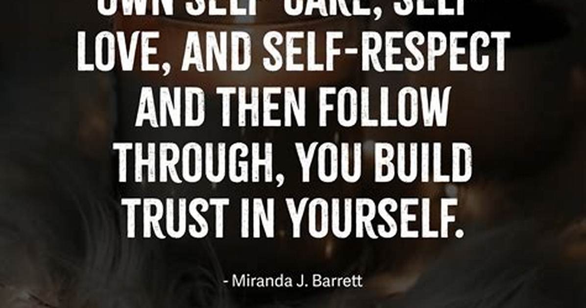 Be Your Own Self ·