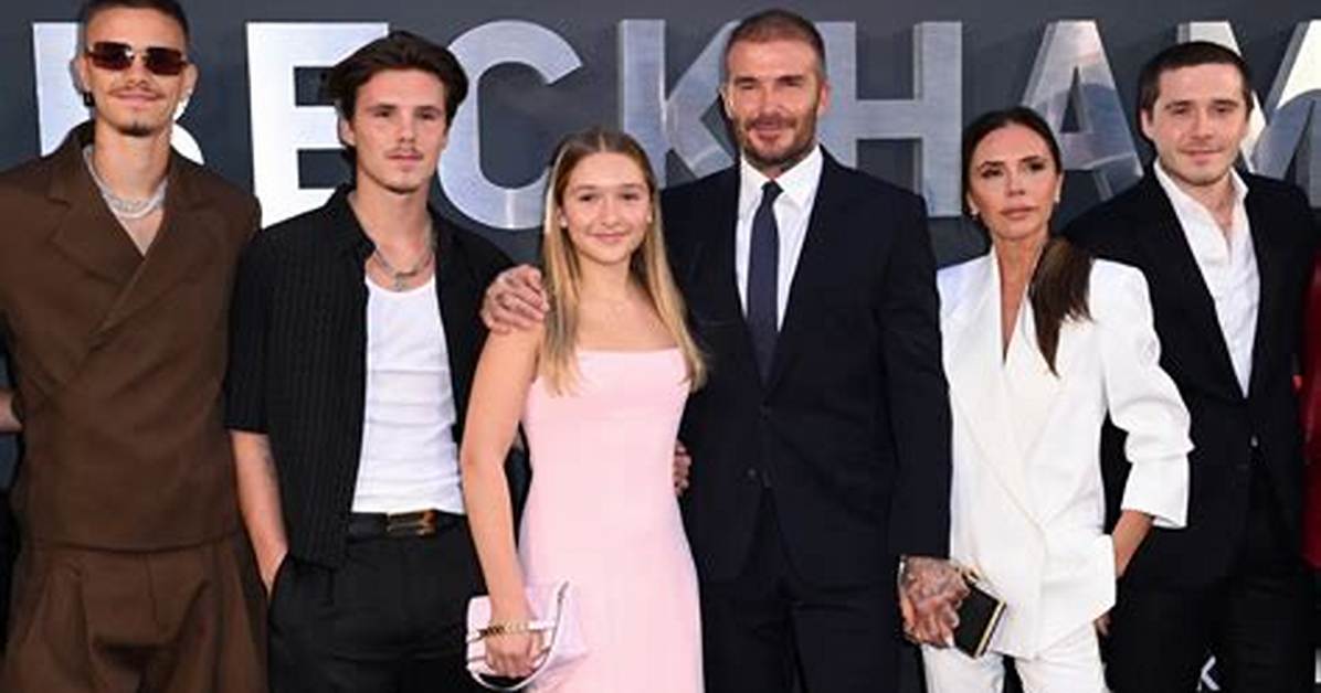 David Beckham Kids: a Glimpse into the Lives of the Beckham Children