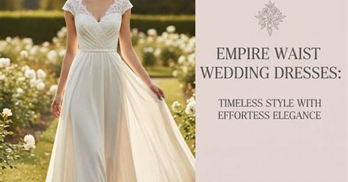 Empire Wedding Gown: the Timeless Elegance for Modern Brides
