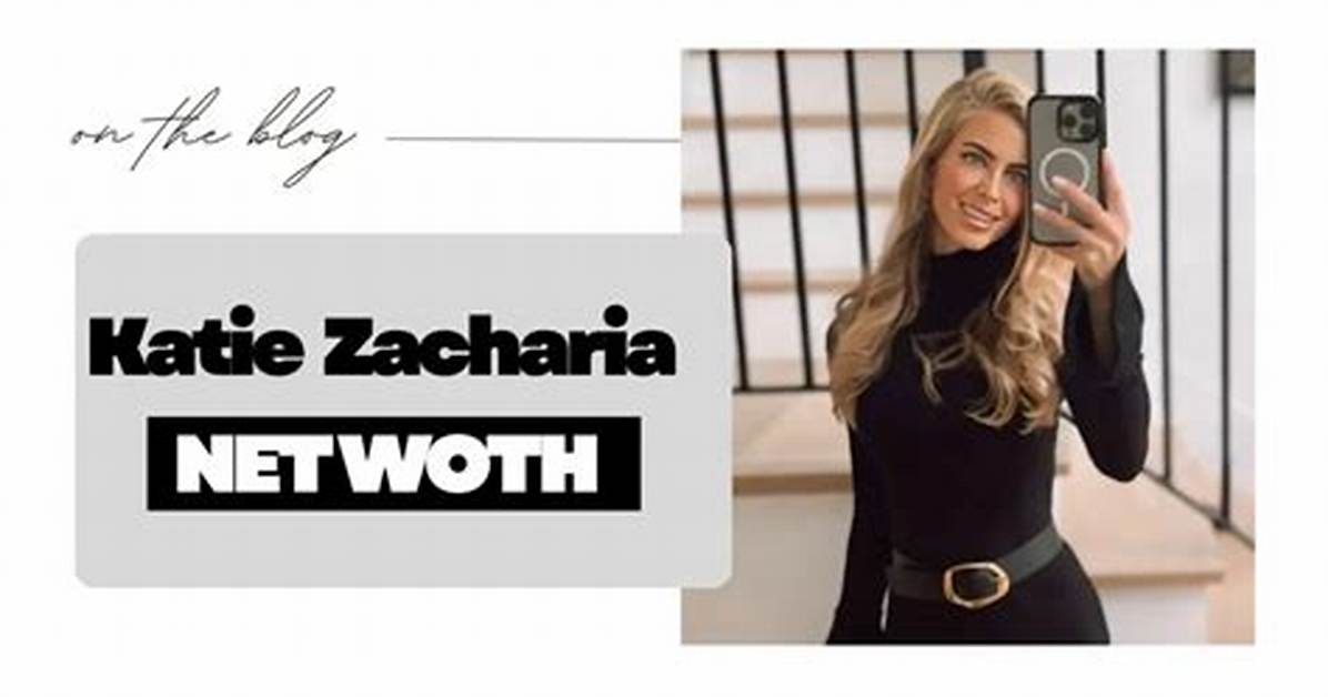 Explore the Remarkable Net Worth of Katie Sigmond: an in-Depth Look