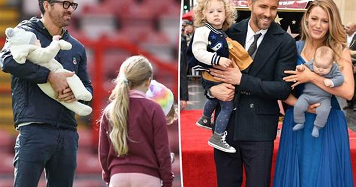 Exploring the Family Life of Ryan Reynolds and His Kids