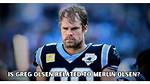 Is Greg Olsen Related to Merlin Olsen