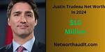 Justin Trudeau's Net Worth: a Comprehensive Overview
