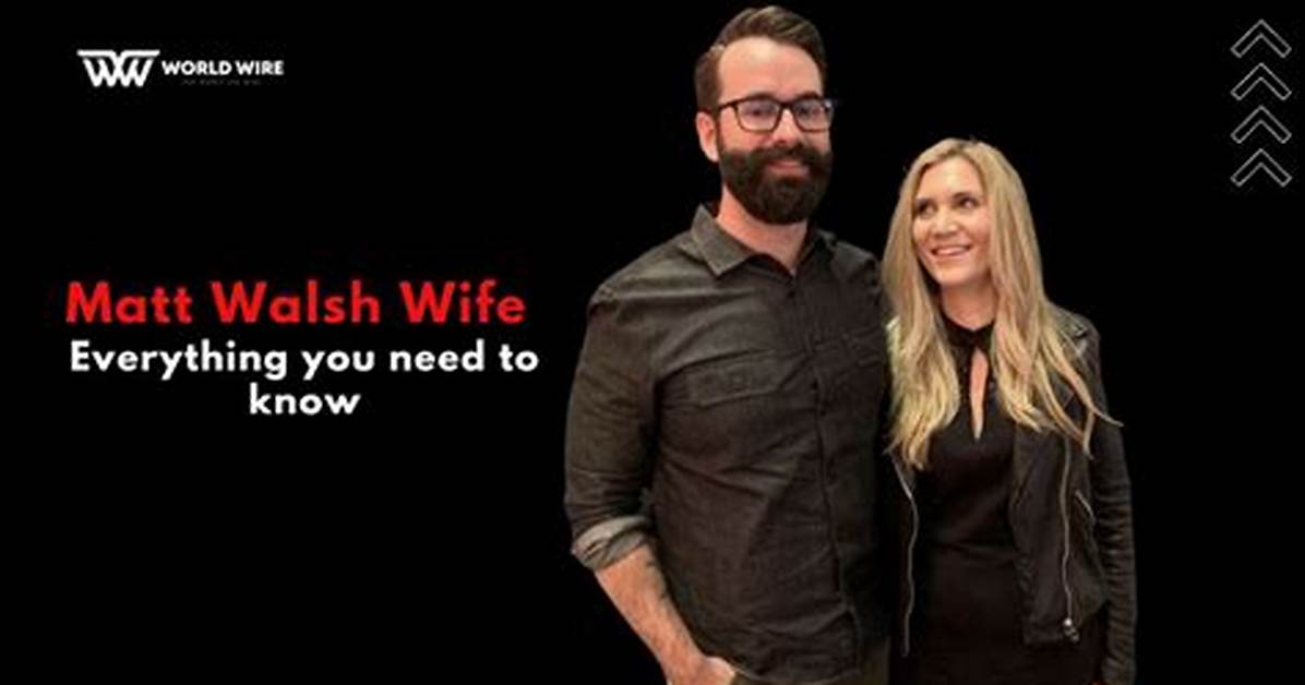 Matt Walsh Net Worth: How Much Is He Worth?