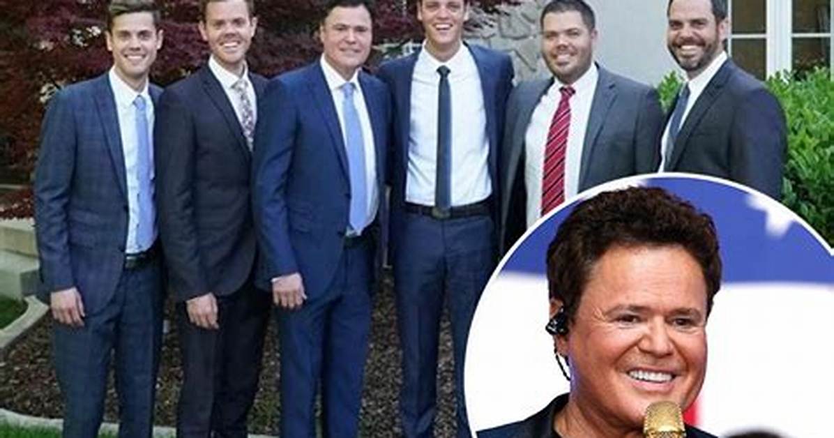Meet Donny Osmond's Kids Plus: Who Are Donny's Grandkids?