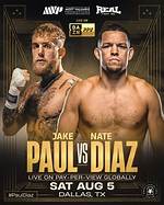 Nate Diaz and Jake Paul Boxing Match Confirmed for August 5 in Dallas ·