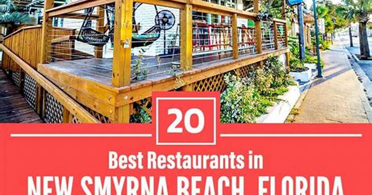 Places to Eat in New Smyrna Beach