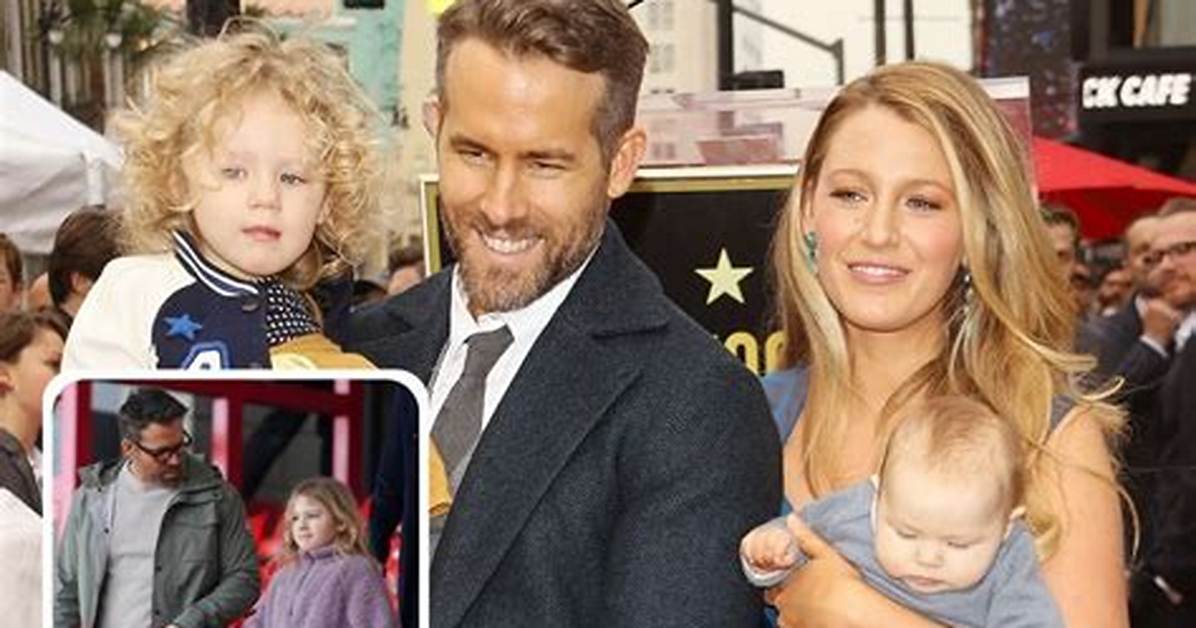 Ryan Reynolds' Journey into Fatherhood: a Look at His Children