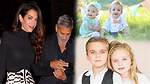 See the Adorable New Clooney Twins Pictures