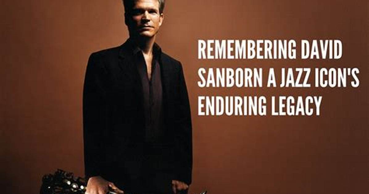 The Secrets of David Sanborn's Enduring Marriage: Meet Alice Soyer