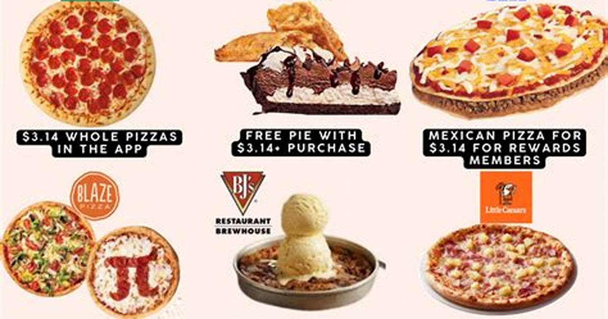 These National Pi Day Deals for March 14 Are Literally Infinite ·