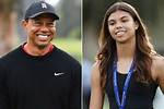 Tiger Woods Daughter Sam Serves as His Caddie at Pnc Championship Hollywood Life