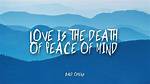 Understanding the Death of Peace of Mind Meaning