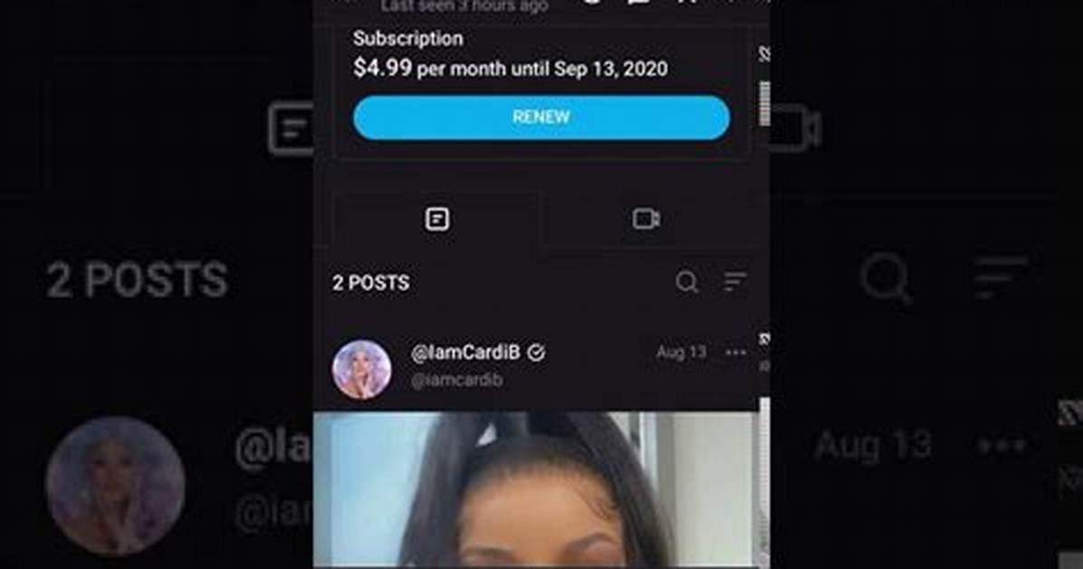 Unveiled: the Cardi B Onlyfans Leaks
