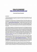 Unveiling the Secrets of Philip Schneider: the Whistleblower and His Shocking Revelations