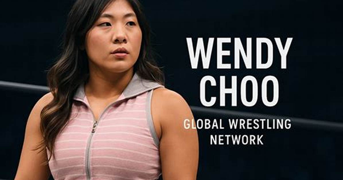 Who Is Wendy Choo? Here Is What We Know About Wwe Wrestler