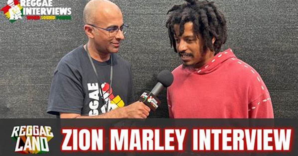 Zion Marley: the Rising Star of Reggae Music